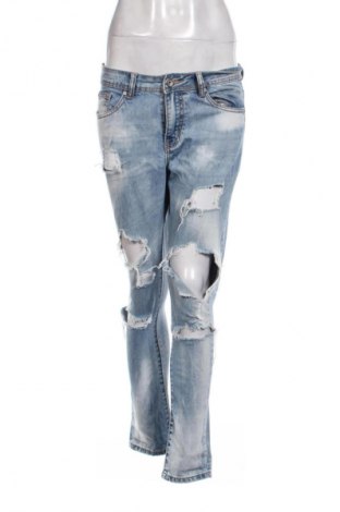 Damskie jeansy Unbranded, Rozmiar M, Kolor Niebieski, Cena 8,99 zł