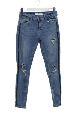 Dámské džíny  Zara, Velikost S, Barva Modrá, Cena  59,00 Kč