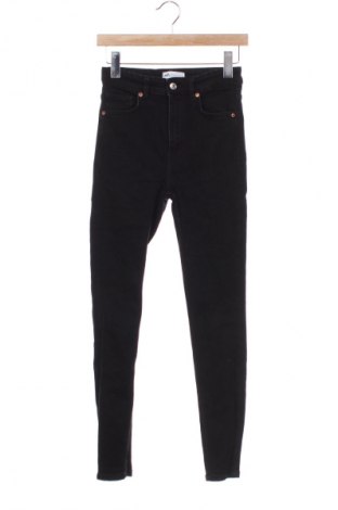 Dámske džínsy  Zara, Veľkosť XS, Farba Čierna, Cena  11,95 €