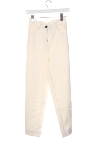 Damskie sztruksy H&M, Rozmiar XS, Kolor ecru, Cena 20,99 zł