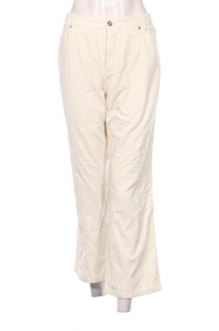 Damskie sztruksy Rosner, Rozmiar L, Kolor ecru, Cena 9,99 zł