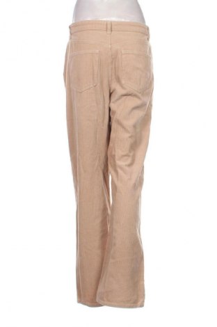 Damskie sztruksy Sinsay, Rozmiar L, Kolor Beżowy, Cena 12,99 zł