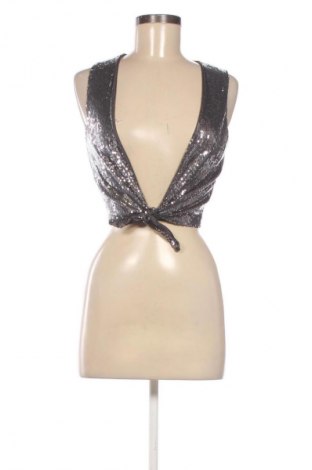 Дамски елек Primo Emporio, Размер S, Цвят Сребрист, Цена 5,11 €