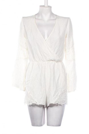 Kurzer Damenoverall H&M, Größe S, Farbe Weiß, Preis 10,99 €