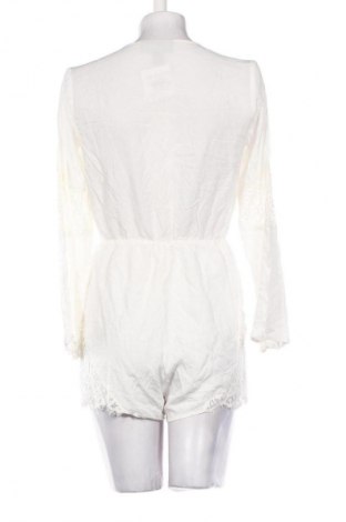 Kurzer Damenoverall H&M, Größe S, Farbe Weiß, Preis 10,99 €