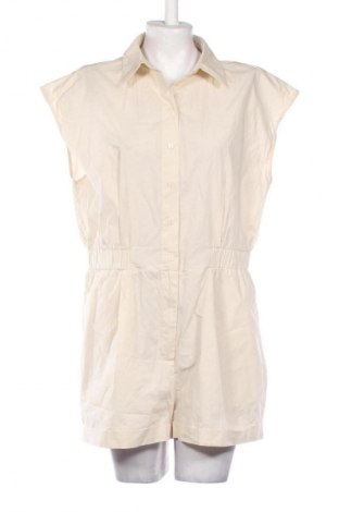 Kurzer Damenoverall Mango, Größe L, Farbe Beige, Preis € 12,99