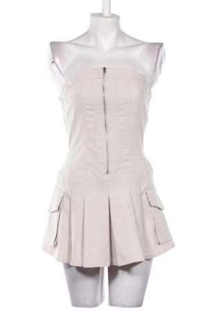 Damski krótki kombinezon SHEIN, Rozmiar S, Kolor Beżowy, Cena 62,16 zł