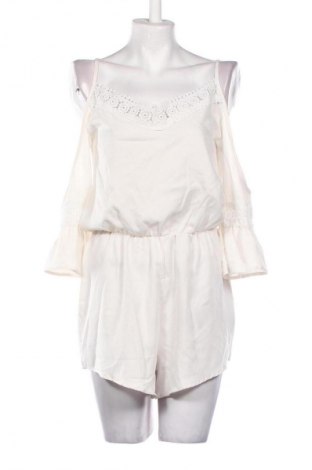 Дамски къс гащеризон Unbranded, Размер S, Цвят Бял, Цена 17,89 €