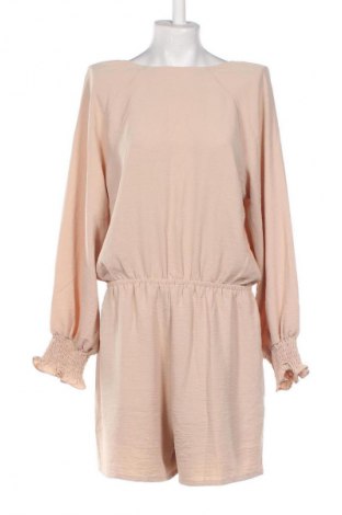 Damski krótki kombinezon Unbranded, Rozmiar L, Kolor Beżowy, Cena 72,99 zł