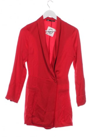Дамски къс гащеризон Zara, Размер XS, Цвят Червен, Цена 24,04 €