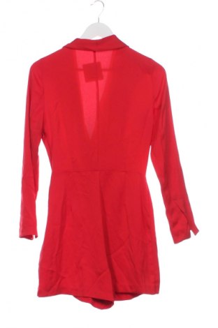 Дамски къс гащеризон Zara, Размер XS, Цвят Червен, Цена 24,04 €