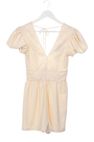 Дамски къс гащеризон Zara, Размер XXS, Цвят Екрю, Цена 12,79 €