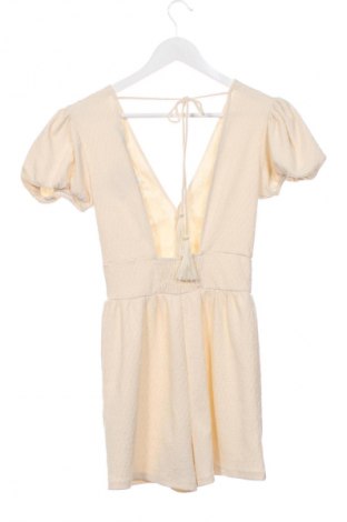 Дамски къс гащеризон Zara, Размер XXS, Цвят Екрю, Цена 12,79 €