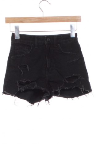 Dámske kraťasy  Bershka, Veľkosť XXS, Farba Čierna, Cena  9,72 €, #134826156