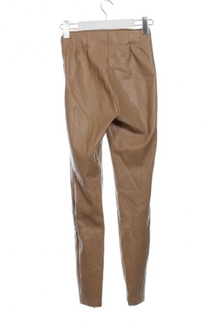 Damskie legginsy Zara, Rozmiar XXS, Kolor Brązowy, Cena 36,78 zł