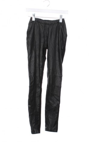 Дамски кожен панталон Hallhuber, Размер XXS, Цвят Черен, Цена 62,88 €