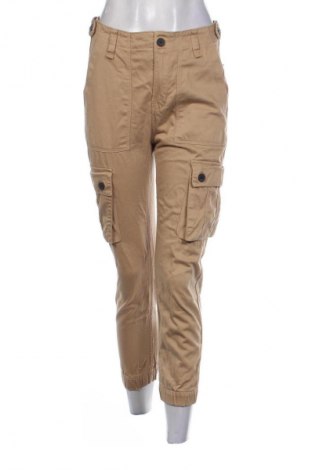 Damenhose Bershka, Größe S, Farbe Beige, Preis € 13,99