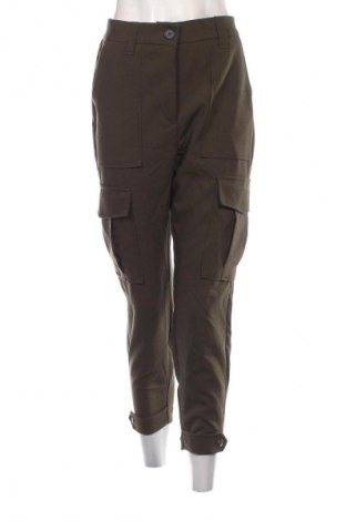 Pantaloni de femei Bershka, Mărime S, Culoare Verde, Preț 12,99 Lei