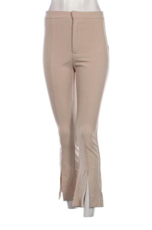 Damskie spodnie Bershka, Rozmiar S, Kolor Beżowy, Cena 32,52 zł