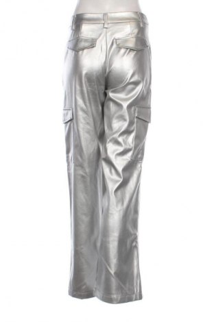 Damskie spodnie Fb Sister, Rozmiar S, Kolor Srebrzysty, Cena 64,25 zł