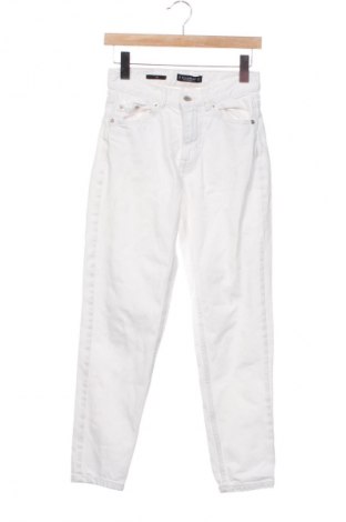 Damskie spodnie Pull&Bear, Rozmiar XS, Kolor Biały, Cena 18,99 zł