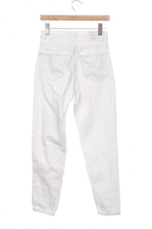 Damskie spodnie Pull&Bear, Rozmiar XS, Kolor Biały, Cena 18,99 zł