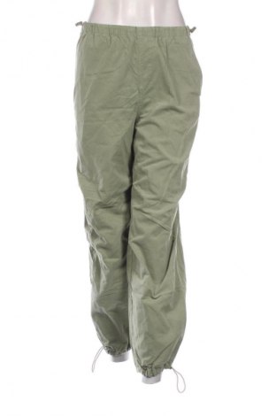 Damskie spodnie Sinsay, Rozmiar L, Kolor Zielony, Cena 18,99 zł