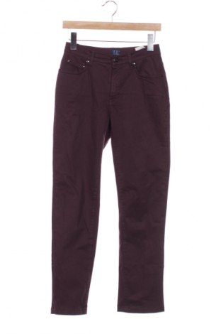 Damskie spodnie Trussardi Jeans, Rozmiar XS, Kolor Fioletowy, Cena 33,99 zł