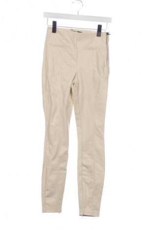Dámské kalhoty  Zara, Velikost XS, Barva Krémová, Cena  389,00 Kč