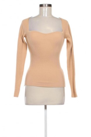 Damski sweter Bisou Bisou, Rozmiar XS, Kolor Beżowy, Cena 32,99 zł