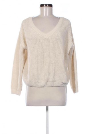 Damski sweter Cropp, Rozmiar S, Kolor ecru, Cena 23,63 zł