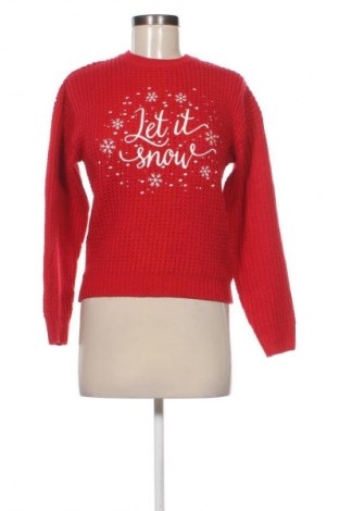 Дамски пуловер Fb Sister, Размер XXS, Цвят Червен, Цена 9,71 €