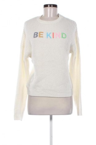 Γυναικείο πουλόβερ Fb Sister, Μέγεθος M, Χρώμα Εκρού, Τιμή 8,99 €