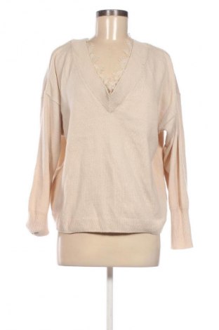 Dámský svetr H&M Divided, Velikost L, Barva Béžová, Cena  189,00 Kč