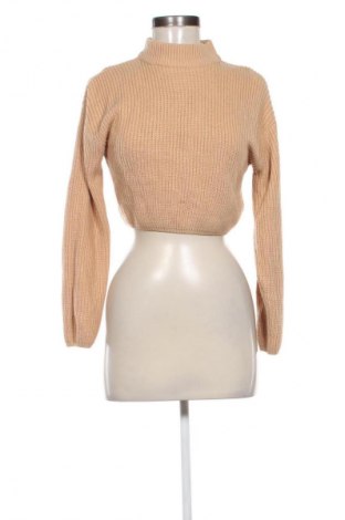 Дамски пуловер H&M Divided, Размер XS, Цвят Кафяв, Цена 5,11 €