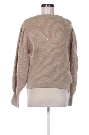 Дамски пуловер NA-KD, Размер M, Цвят Бежов, Цена 11,75 €