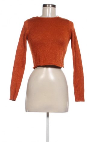 Дамски пуловер Stradivarius, Размер S, Цвят Оранжев, Цена 2,55 €
