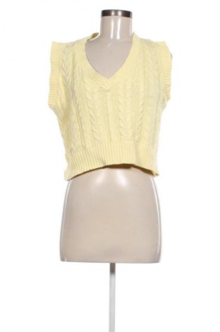 Дамски пуловер Stradivarius, Размер S, Цвят Жълт, Цена 2,55 €