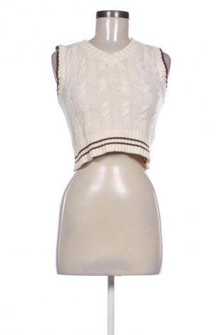 Дамски пуловер Stradivarius, Размер S, Цвят Екрю, Цена 10,22 €