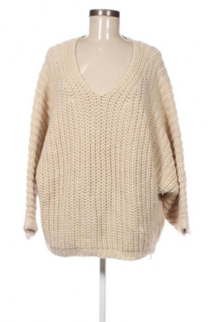 Dámský svetr Unbranded, Velikost XXL, Barva Krémová, Cena  279,00 Kč