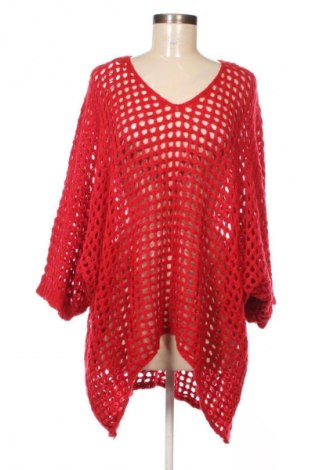Dámský svetr Unbranded, Velikost 3XL, Barva Červená, Cena  299,00 Kč