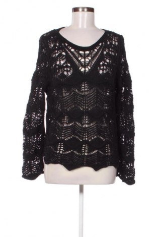 Damski sweter Zara, Rozmiar L, Kolor Czarny, Cena 47,53 zł