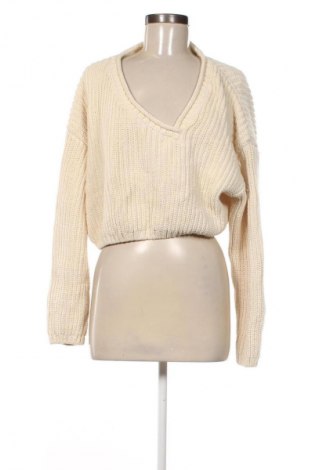 Dámsky pulóver Zara, Veľkosť M, Farba Kremová, Cena  17,95 €