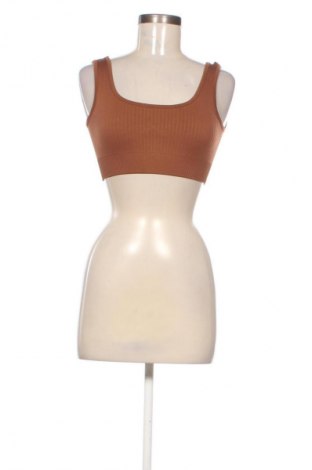 Damski sportowy top Unbranded, Rozmiar S, Kolor Brązowy, Cena 22,99 zł