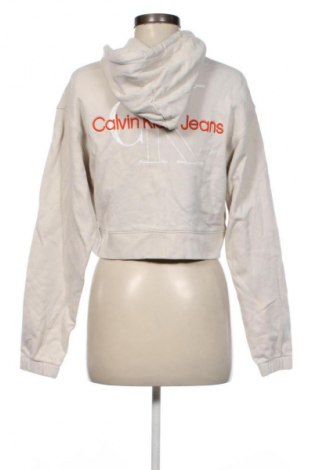 Дамски суитшърт Calvin Klein Jeans, Размер S, Цвят Бежов, Цена 32,21 €