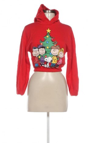 Dámská mikina  Pull&Bear, Velikost XS, Barva Červená, Cena  181,00 Kč