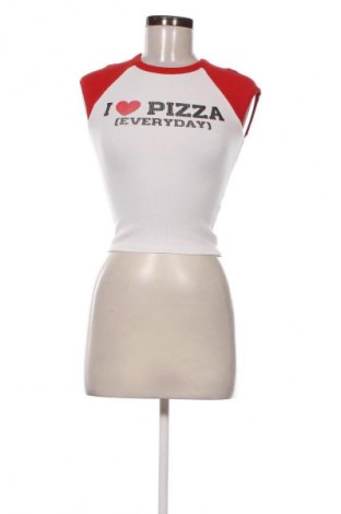 Damski top Bershka, Rozmiar XS, Kolor Kolorowy, Cena 27,40 zł