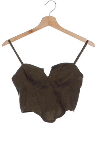 Дамски топ SHEIN, Размер XS, Цвят Зелен, Цена 7,15 €