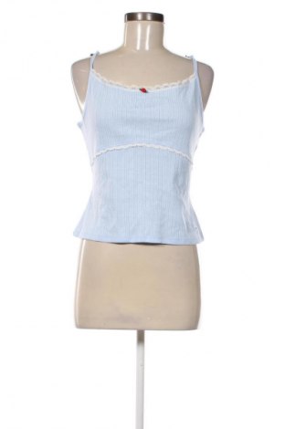 Damentop Tommy Jeans, Größe L, Farbe Blau, Preis 33,99 €, #134840575