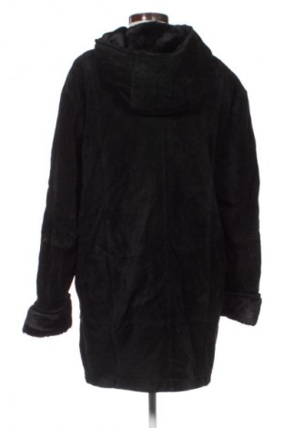 Damski skórzany płaszcz Unbranded, Rozmiar XL, Kolor Czarny, Cena 162,08 zł